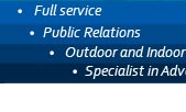 full service-public relations-outdoor-prezenta�n� akce